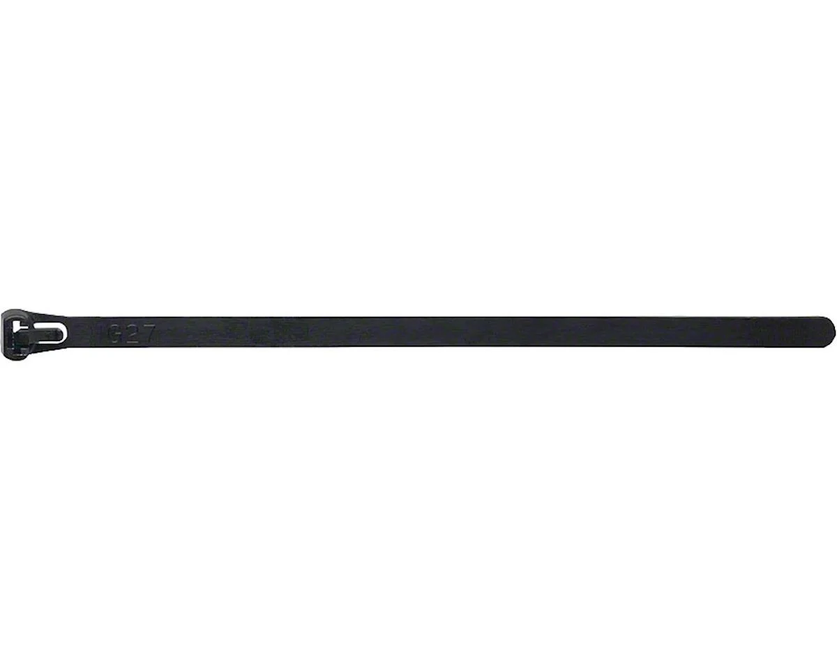 Wheels Manufacturing Re-Usable Zip Ties (Black) (100)